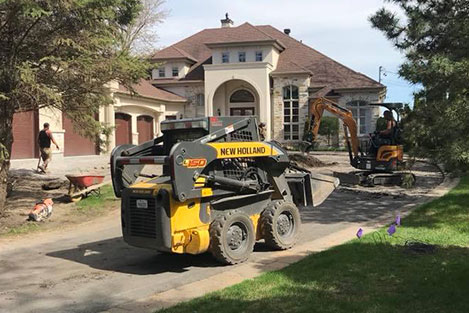 Entreprise d'excavation sur la Rive-Nord